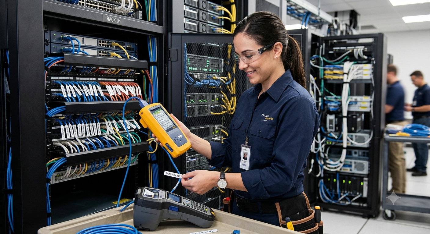 Cable Testing and Labeling
