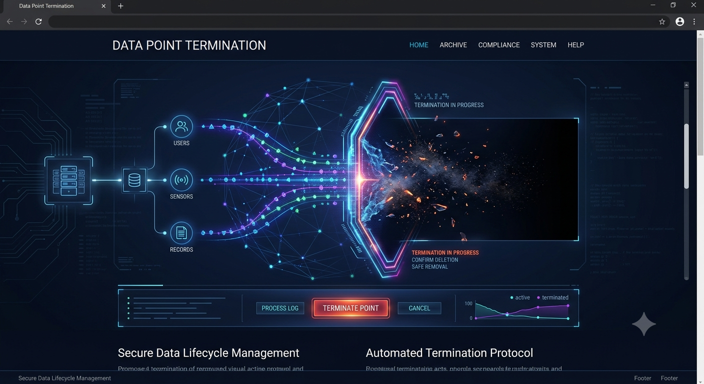 Data Point Termination