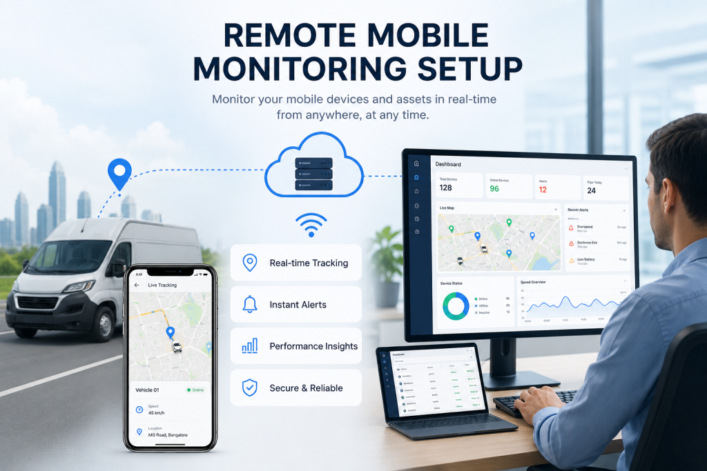 Remote Mobile Monitoring Setup